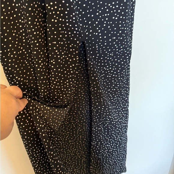 Amuse Society Keeping It Frill Dress Black and White Polka Dot Maxi in Size XS - Picture 7 of 13